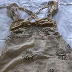 Free People cross-backed tank